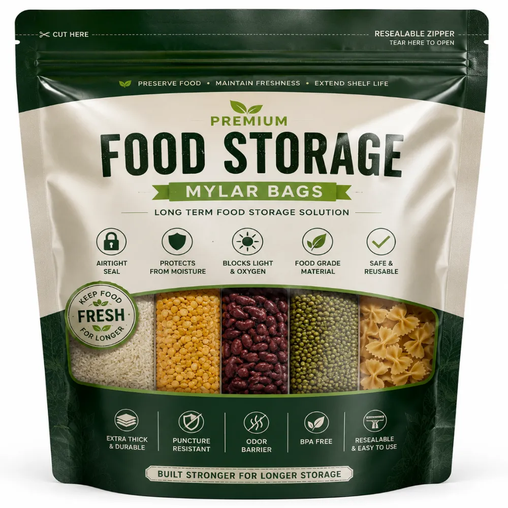 Mylar Bags For Food Storage